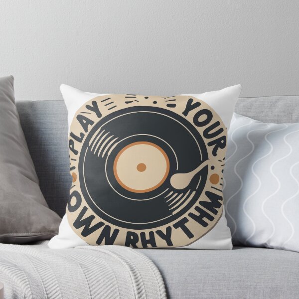 Item preview, Play Your Own Rhythm - Retro Vinyl Record Design designed and sold by NiftyWrx.