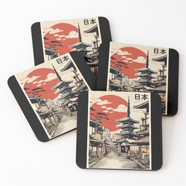 Item preview, Japan Vintage Travel Poster Tourism 2024 pt7 designed and sold by cloudzer0000.