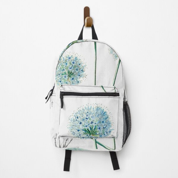 Item preview, Redouté Style Vintage Botanical Print: Blue Leek by Edwards Registry designed and sold by PureVintageLove.