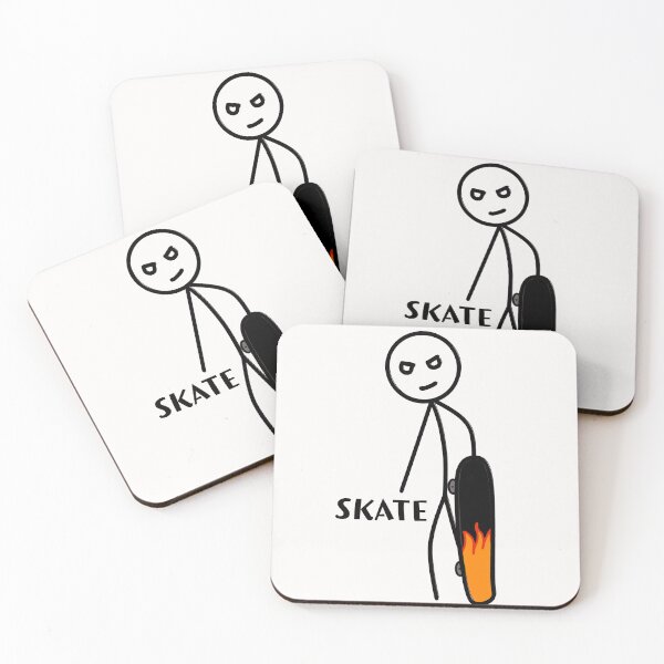 Item preview, Skateboard Kid -  Flames Skateboard 2 designed and sold by MetallicaMaster.