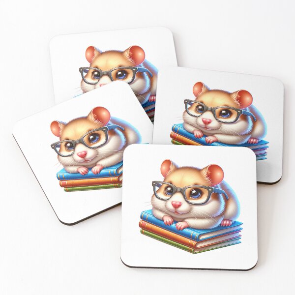 Item preview, Hamster And Books designed and sold by TheAnimalZ00.