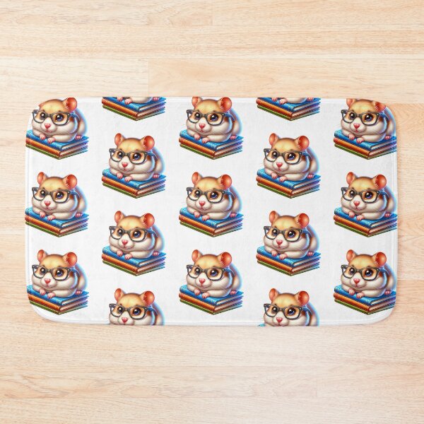 Item preview, Hamster And Books designed and sold by TheAnimalZ00.