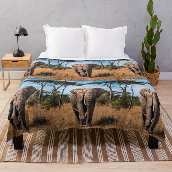Item preview, Elephant Portrait. african elephant, safari elephant, african safari, african sunset designed and sold by ElephantVibes.