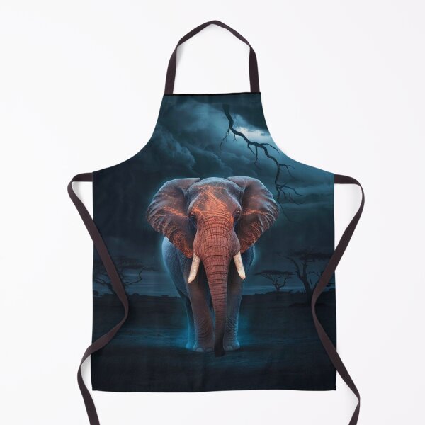Item preview, Elephant Portrait. african elephant, whimsical elephant, african safari designed and sold by ElephantVibes.