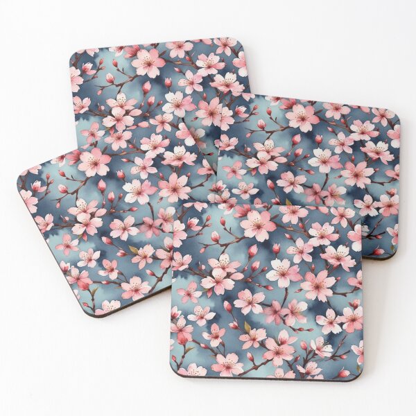 Item preview, Abstract Pink Cherry Blossoms designed and sold by calibrit.