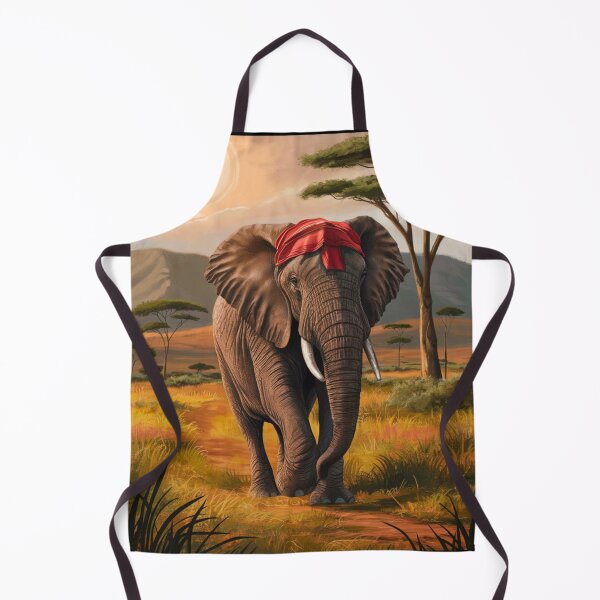 Item preview, Elephant Portrait. african elephant, safari elephant, african safari, african sunset designed and sold by ElephantVibes.