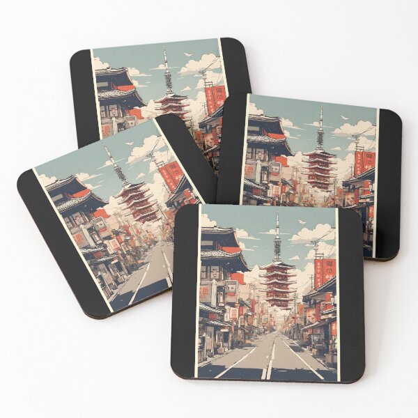 Item preview, Japan Vintage Travel Poster Tourism 2024 pt16 designed and sold by cloudzer0000.