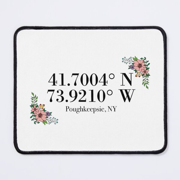 Item preview, Poughkeepsie, NY Coordinates designed and sold by mynameisliana.