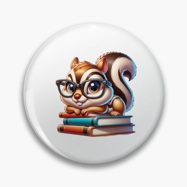 Item preview, Chipmunk And Books designed and sold by TheAnimalZ00.
