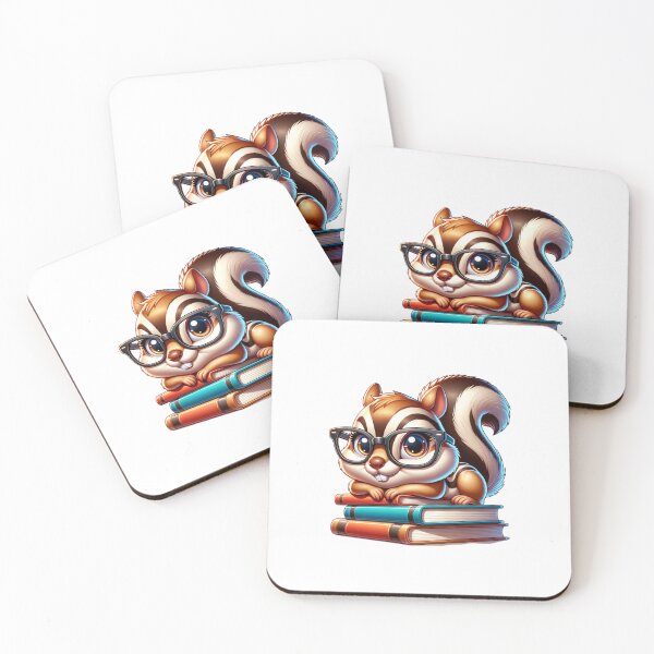 Item preview, Chipmunk And Books designed and sold by TheAnimalZ00.