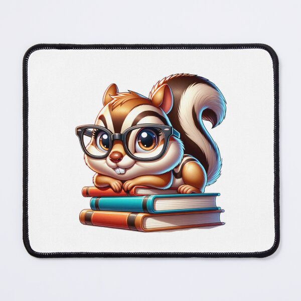 Item preview, Chipmunk And Books designed and sold by TheAnimalZ00.
