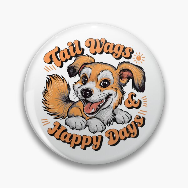 Item preview, Tail Wags & Happy Day designed and sold by trendybutterfly.