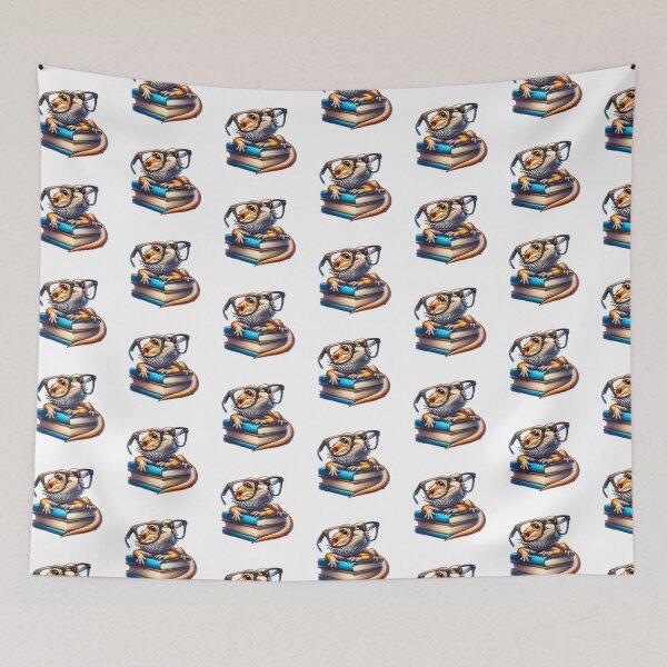 Item preview, Bearded Dragon And Books designed and sold by TheAnimalZ00.