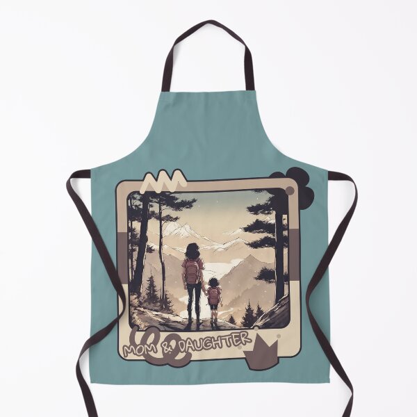 Item preview, MOM and DAUGHTER, Family, love, anime, mother, mommy designed and sold by GOLDENGARDENART.
