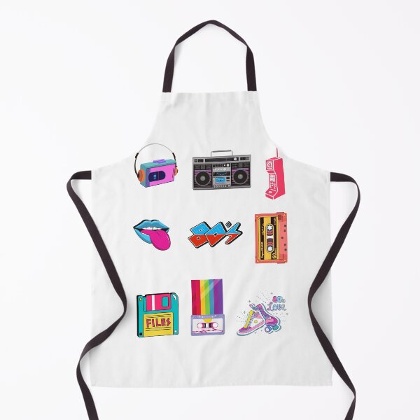 Item preview, 80s Vintage Nostalgia Sticker Sheet Pack designed and sold by socialarmour.