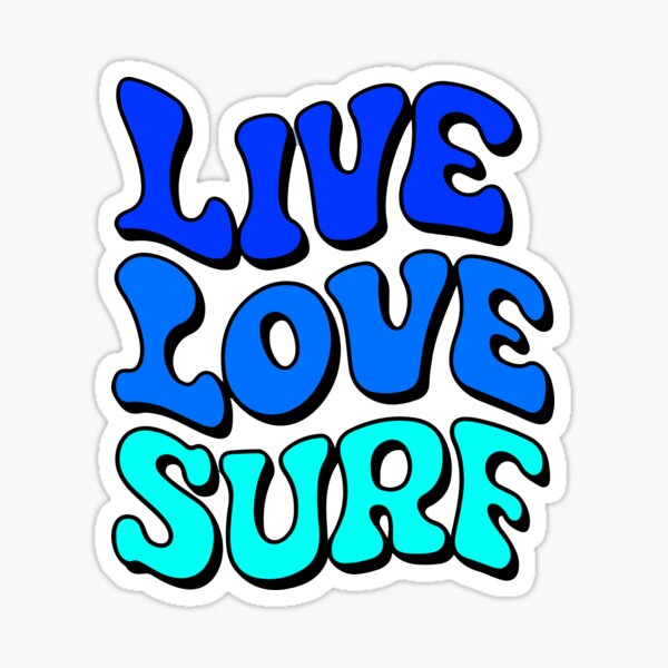 Vista previa del artículo con la obra «Vivir el amor surf», diseñado y vendido por Timegraf.