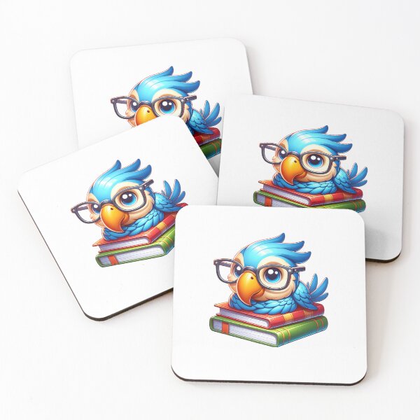 Item preview, Parrot And Books designed and sold by TheAnimalZ00.