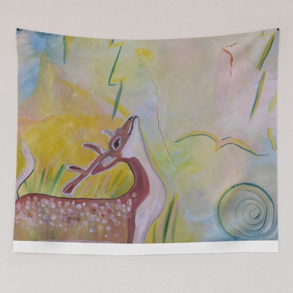 Item preview, Deer nature acrylic  designed and sold by BlossomArtPhoto.