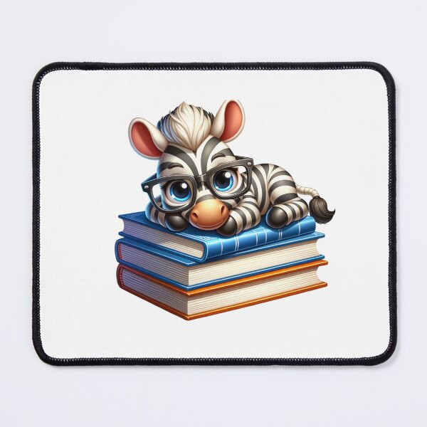 Item preview, Zebra And Books designed and sold by TheAnimalZ00.