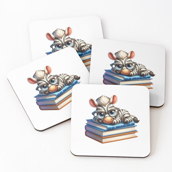 Item preview, Zebra And Books designed and sold by TheAnimalZ00.
