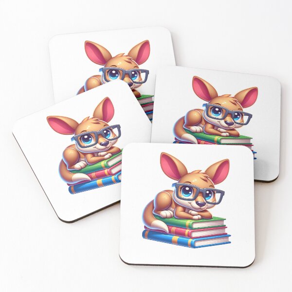 Item preview, Kangaroo And Books designed and sold by TheAnimalZ00.