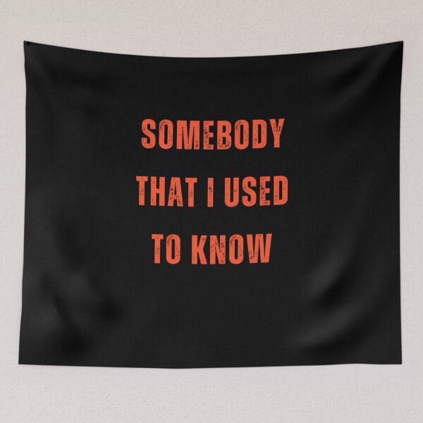 Item preview, Somebody That I Used To Know designed and sold by Flirt-Teez.