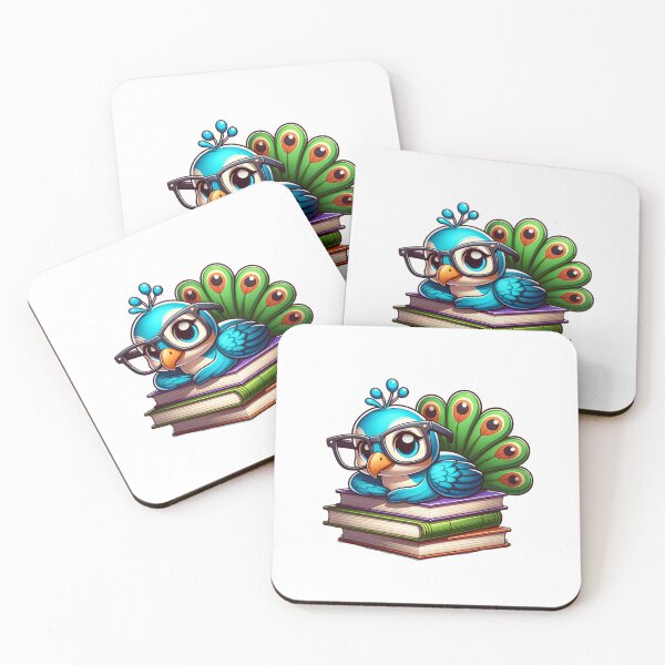 Item preview, Peacock And Books designed and sold by TheAnimalZ00.