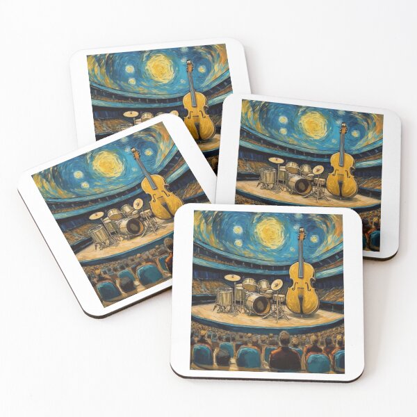 Item preview, "Harmonious Melodies: Instruments on Stage" designed and sold by Artisticanvas.