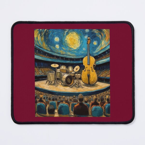 Item preview, "Harmonious Melodies: Instruments on Stage" designed and sold by Artisticanvas.
