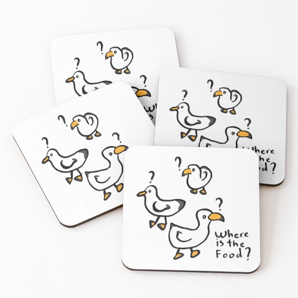 Item preview, Where is the food? Seagull  designed and sold by Art-Lyss.