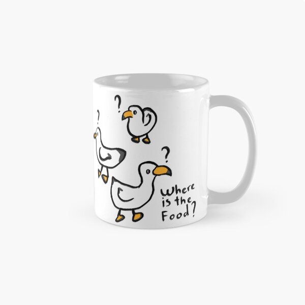 Item preview, Where is the food? Seagull  designed and sold by Art-Lyss.
