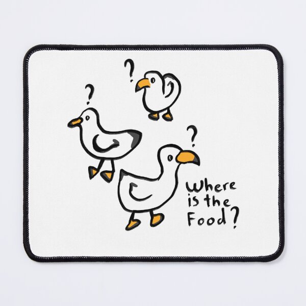 Item preview, Where is the food? Seagull designed and sold by Art-Lyss.
