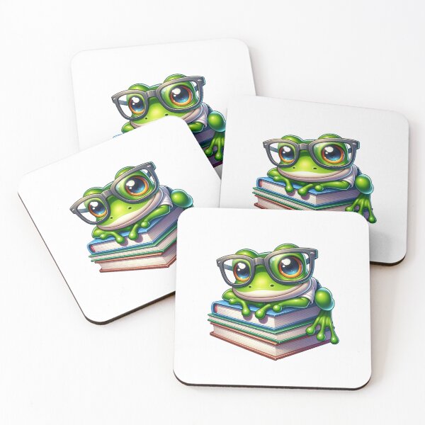 Item preview, Frog And Books designed and sold by TheAnimalZ00.