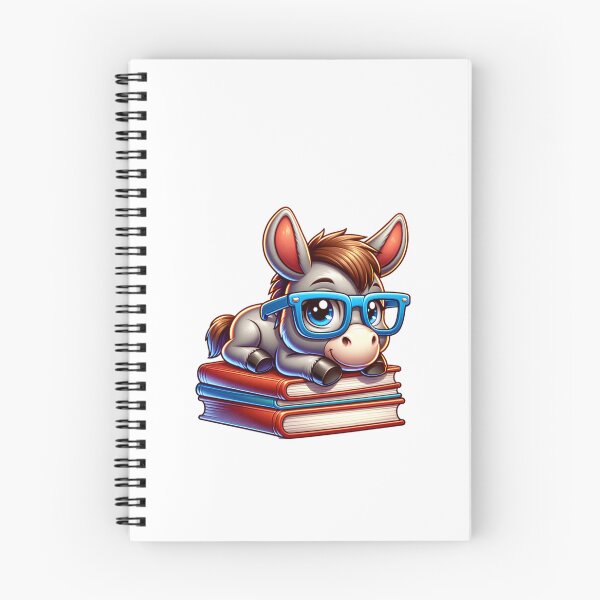 Item preview, Donkey And Books designed and sold by TheAnimalZ00.