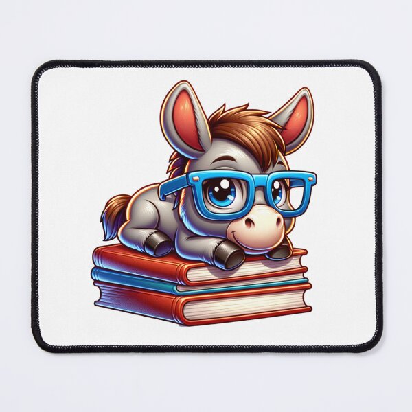 Item preview, Donkey And Books designed and sold by TheAnimalZ00.