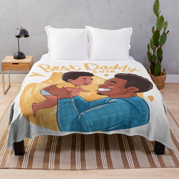 Item preview, Joyful Father-Child Sticker: Best Daddy Ever Tribute designed and sold by HahaHandlesHub.