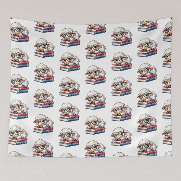 Item preview, Sheep And Books designed and sold by TheAnimalZ00.