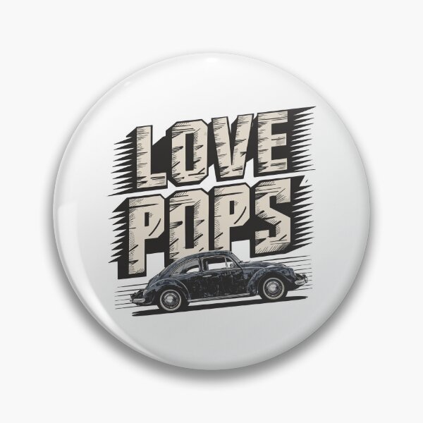 Item preview, Vintage Adventure: Love You, Pops! Father's Day Typography Art designed and sold by HahaHandlesHub.