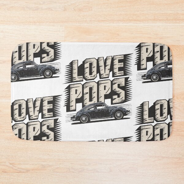 Item preview, Vintage Adventure: Love You, Pops! Father's Day Typography Art designed and sold by HahaHandlesHub.