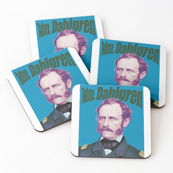 Item preview, Adm. John A. Dahlgren designed and sold by 1001Rabbits.