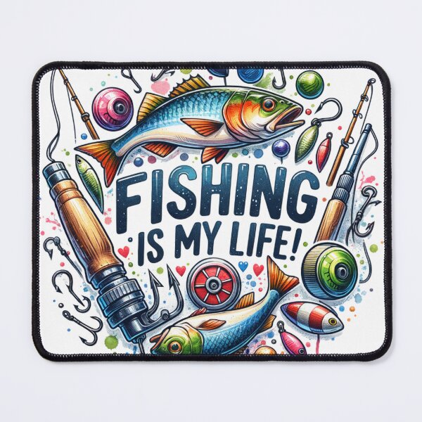Item preview, Fishing Is My Life! designed and sold by PassionforLove.