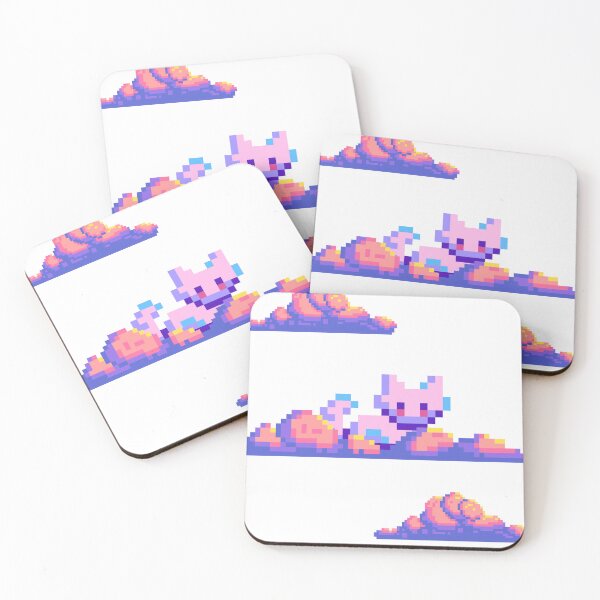 Item preview, Old School Gamer 8 Bit Cat Clouds Games designed and sold by socialarmour.