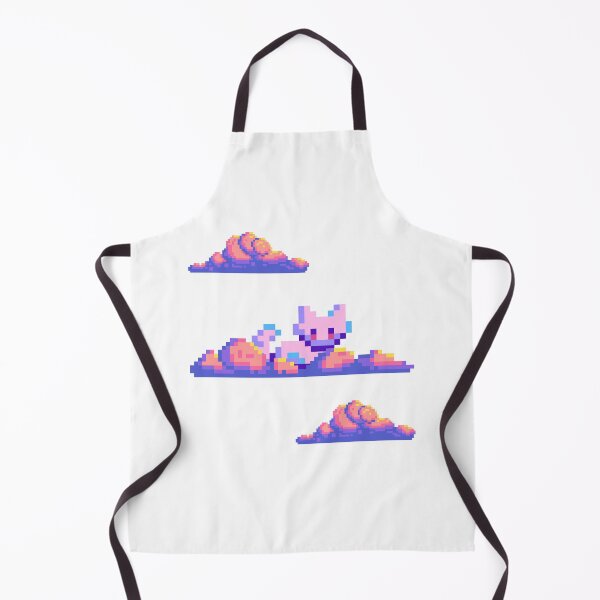 Item preview, Old School Gamer 8 Bit Cat Clouds Games designed and sold by socialarmour.