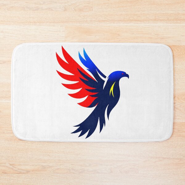Item preview, Falcon in Logo Style - Minimal Blue/Red designed and sold by AD-Digital-Art.