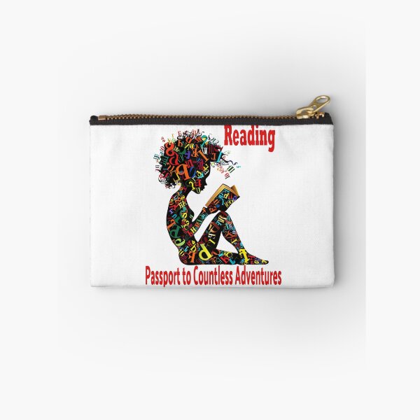Item preview, Reading: Passport to Countless Adventures, Book Lovers designed and sold by Bliss Find And Design.