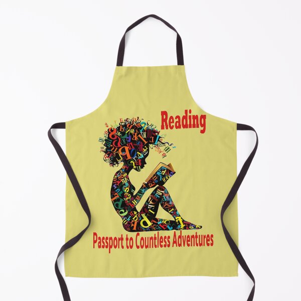 Item preview, Reading: Passport to Countless Adventures, Book Lovers designed and sold by Bliss Find And Design.