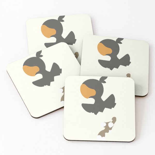 Item preview, Black Chocobo Chick Silhouette designed and sold by Foux's Leafs.