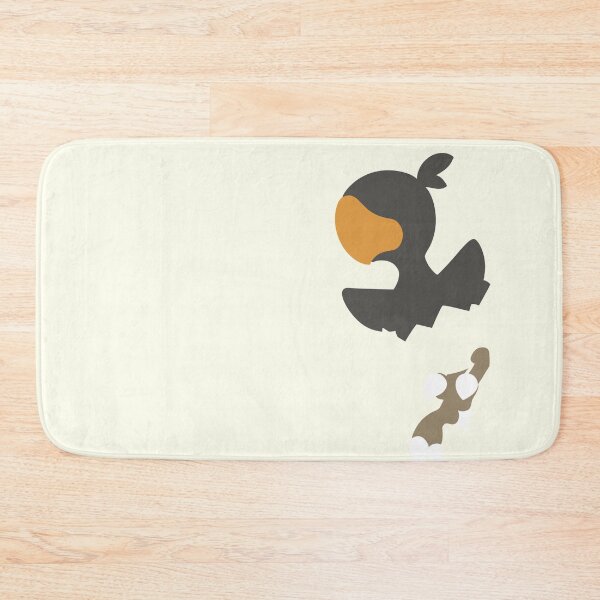 Item preview, Black Chocobo Chick Silhouette designed and sold by Foux's Leafs.