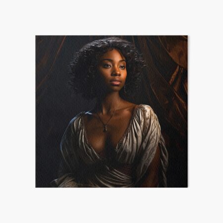 Item preview, Beautiful Ebony Woman: Digital Portrait designed and sold by Not Hugo.