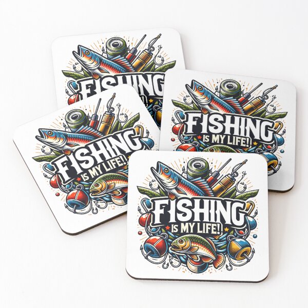 Item preview, Fishing Is My Life! designed and sold by PassionforLove.